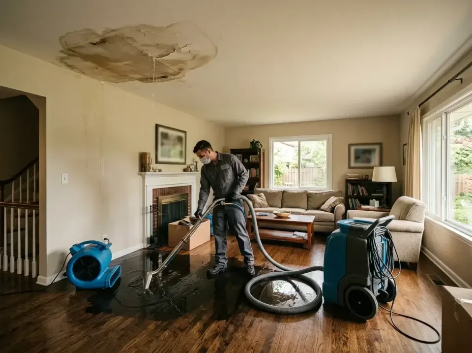 attic-pipe-burst-ceiling-drip-008 — frequently asked questions, Water Damage Restoration & Carpet Care in Mount Healthy, OH